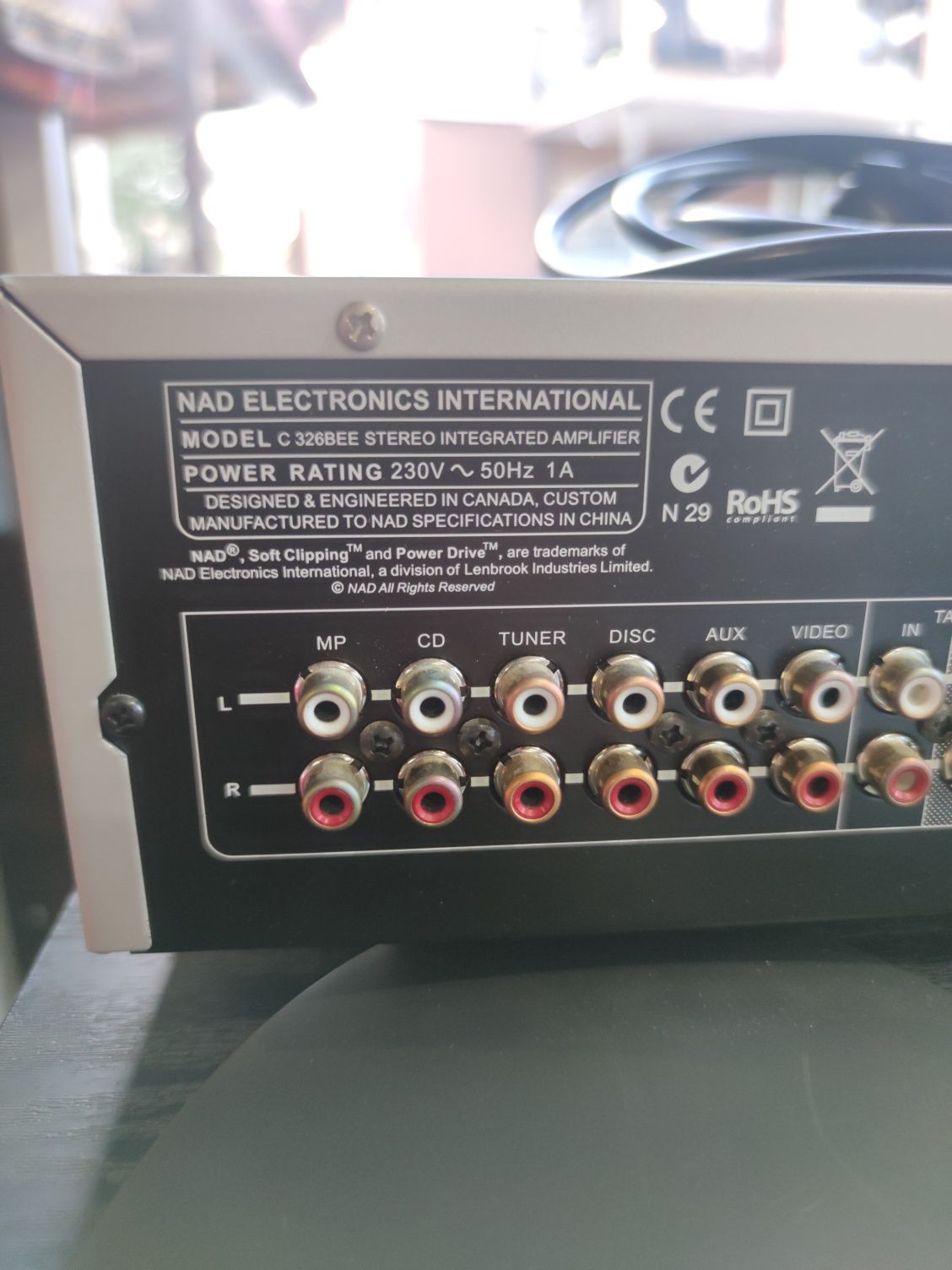 Тонколони Klipsch Synergy F2 и стерео усилвател(ресивър) NAD C326BEE