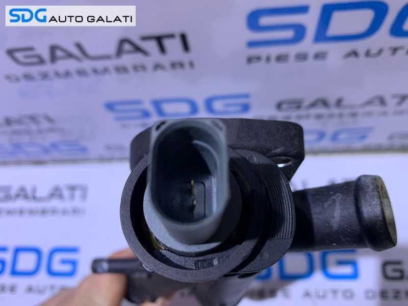 Distribuitor Corp Carcasa Termostat Apa VW Touran 1.6 TDI CAYB CAYC 2011 - 2016 Cod 03L121131AA 03L121132AA [D0340]