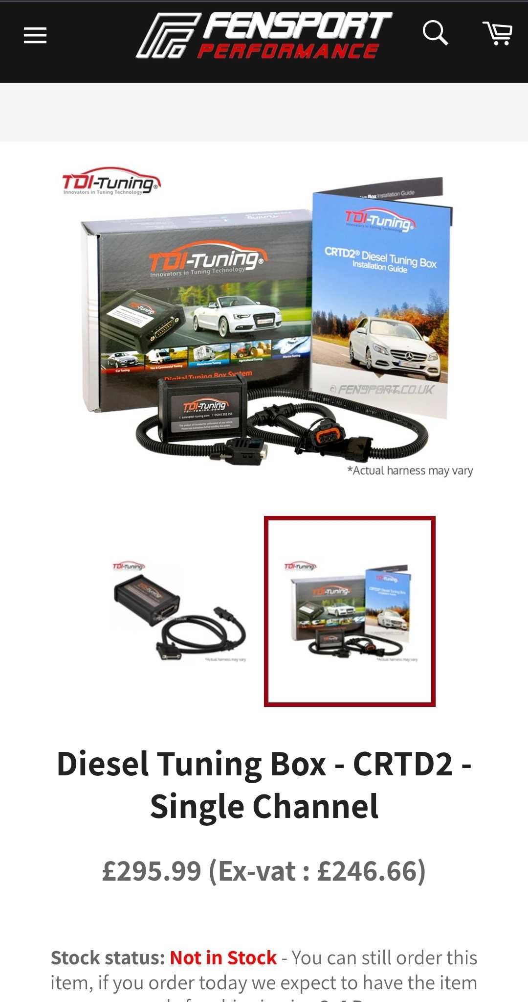 Чип тунинг Diesel Turning Box - CRTD2
