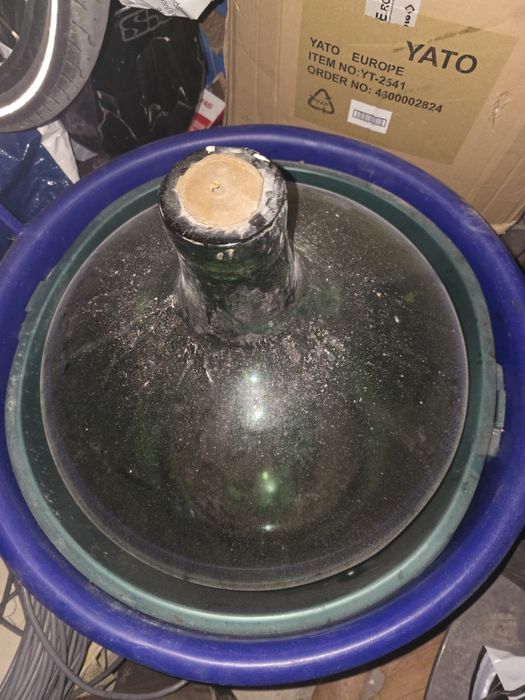 Damigeana sticla si protectie 50L