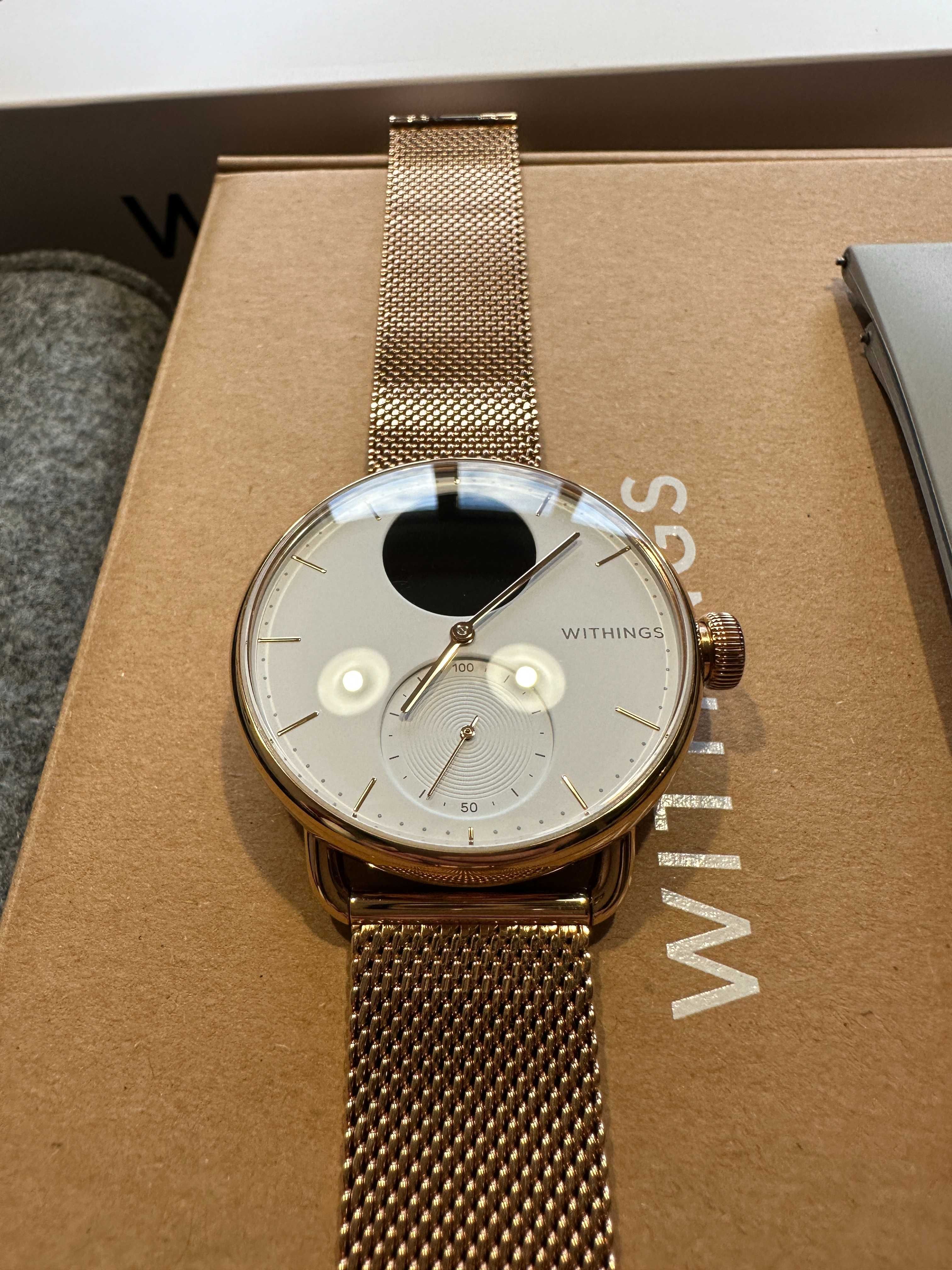 Withings Scanwatch, 38mm, Rose Gold