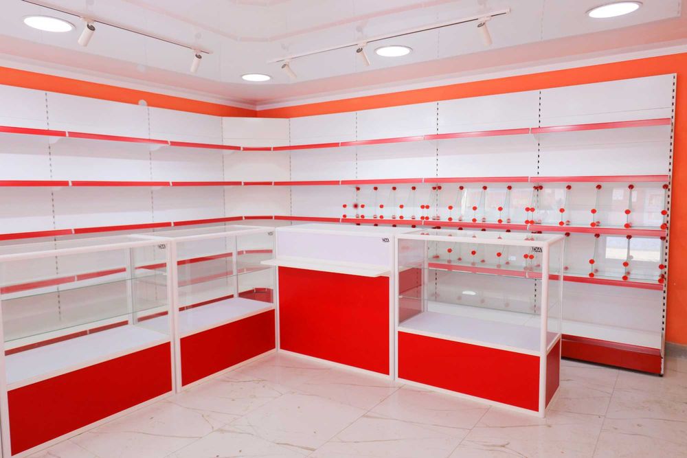 Oynaly vitrina, Акция, прилавки, savdo vitrinalar stellajlar