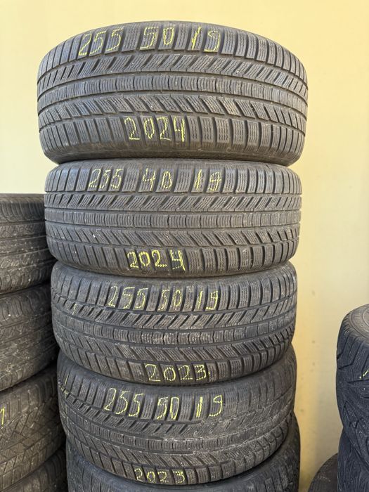 255/50/19SetPIRELLI-CONTINENTAL dot 2021-2024.anv M+S IarnăImpecabile.