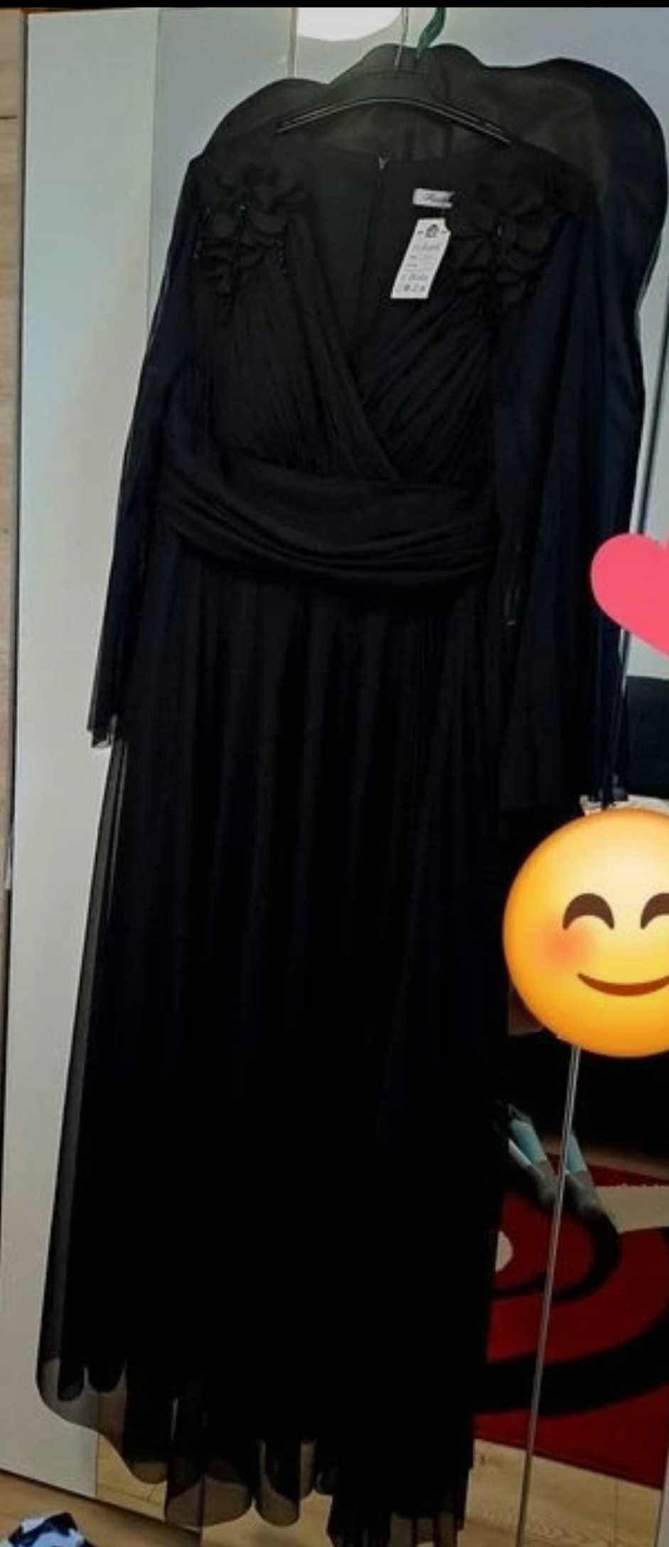 Rochii elegante lungi - neagra noua si bleumarin purtat o singura data