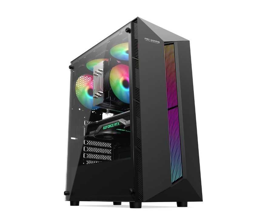 Unitate Gaming RGB Ryzen 5600/ RX 6600 / 16 gb ram / ssd 1tb -noua