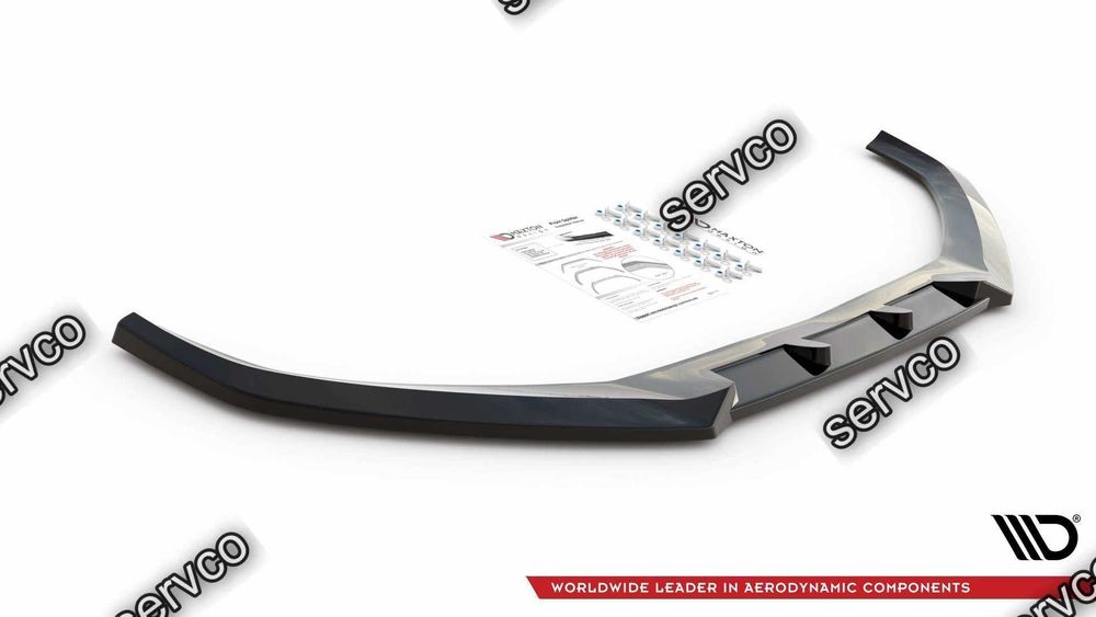 Prelungire splitter bara fata Audi A4 B9 2015-2019 v13 Maxton Design