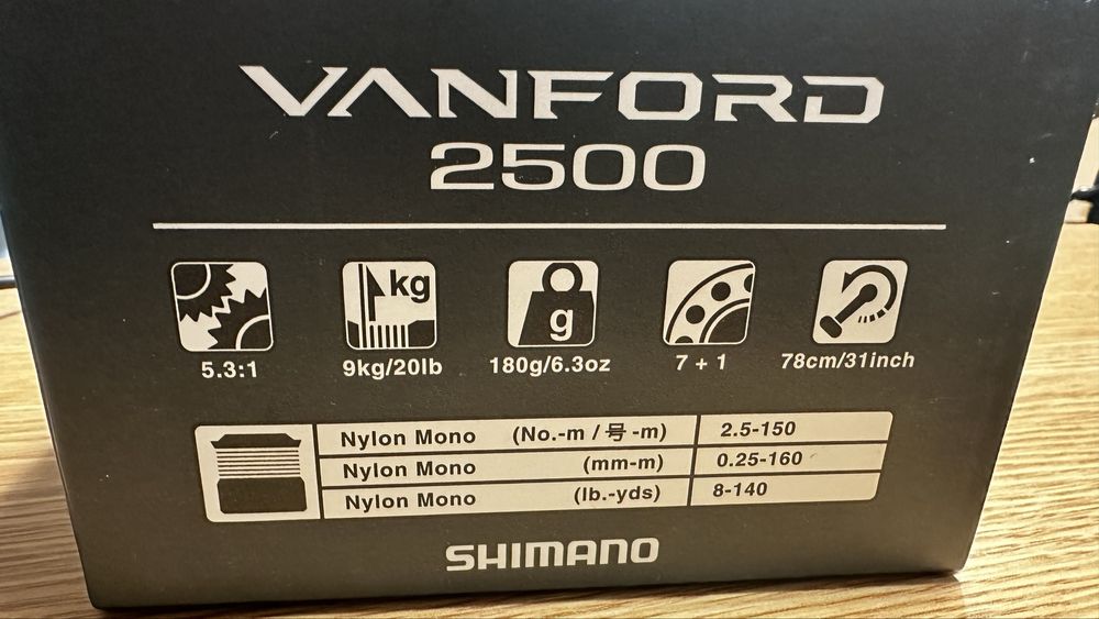 Mulineta Shimano Vanford 2500