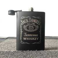 Botelcuta Jack Daniel's - Recipient inox - Plosca Whisky Jack Daniel's