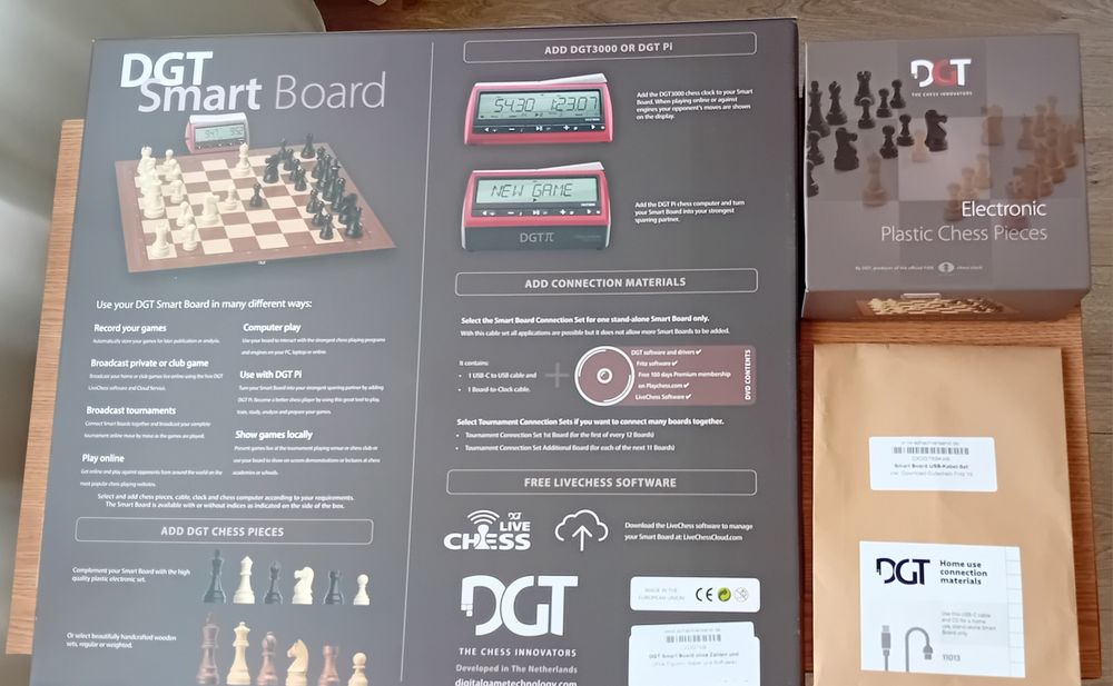 Sah Electronic DGT Smart Board Set OFERTA!