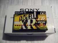 Caseta audio SONY METAL XR60 sigilata