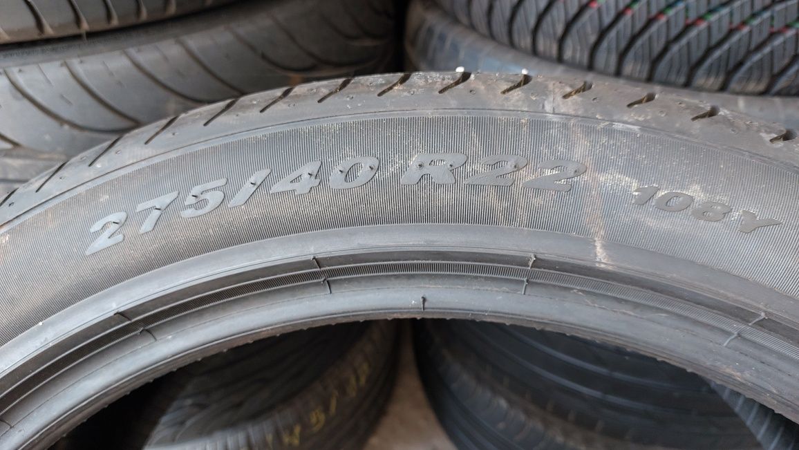 Нова Лятна гума 275/40/22 Pirelli 1 брой 22 цола