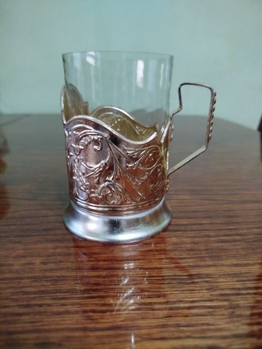 молочник и подстаканник, времён СССР