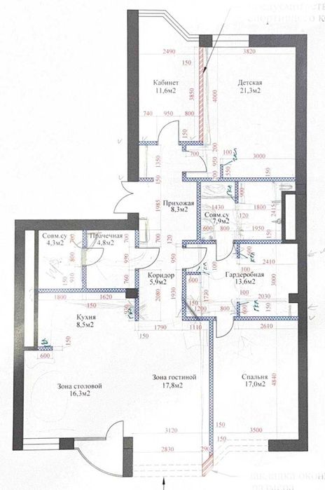 НОВОСТРОЙКА 4/3/5
ул. А.Каххара ор-р рест. Яккасарай 
149 м²
