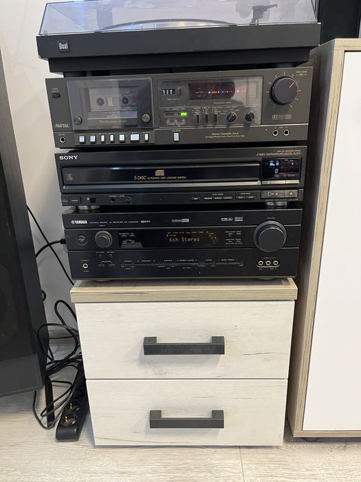 Linie sistem audio Yamaha, Technics, Sony, Uher