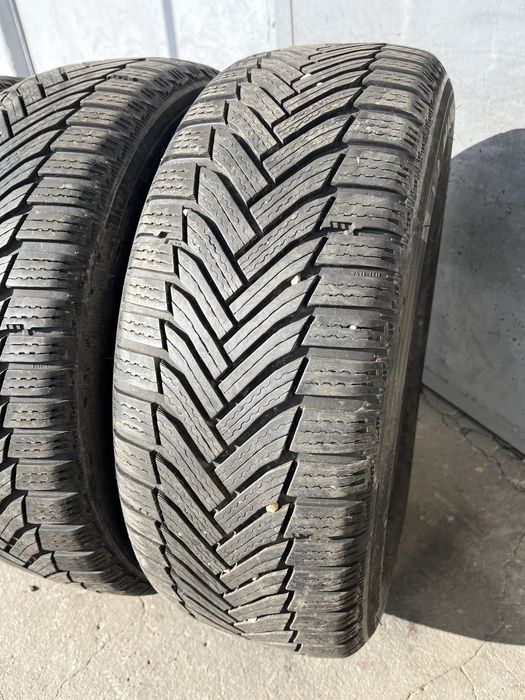 4 бр. зимни гуми 215/60/16 Michelin A6 5,5-6,5 mm DOT 1218