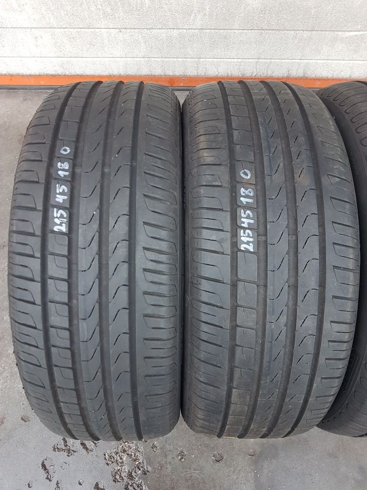 Летни гуми 4 броя PIRELLI Cinturato P7 215 45 R18 дот 4417