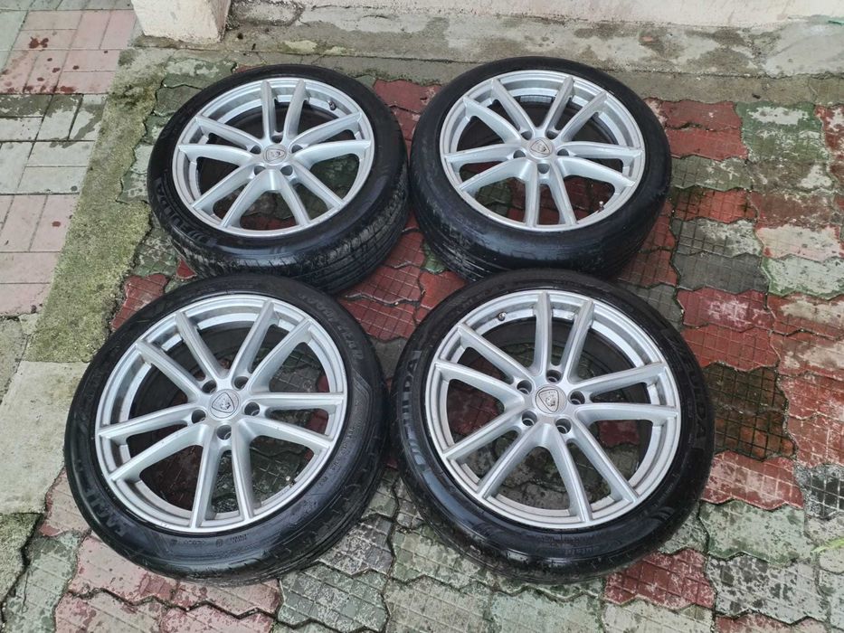 Roti pe 18'' VW Skoda Seat Aliaj cu cauciucuri de vara