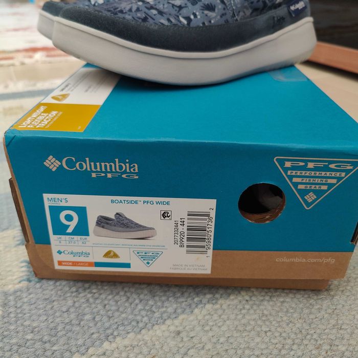 мъжки обувки Columbia Boatside PFG Wide