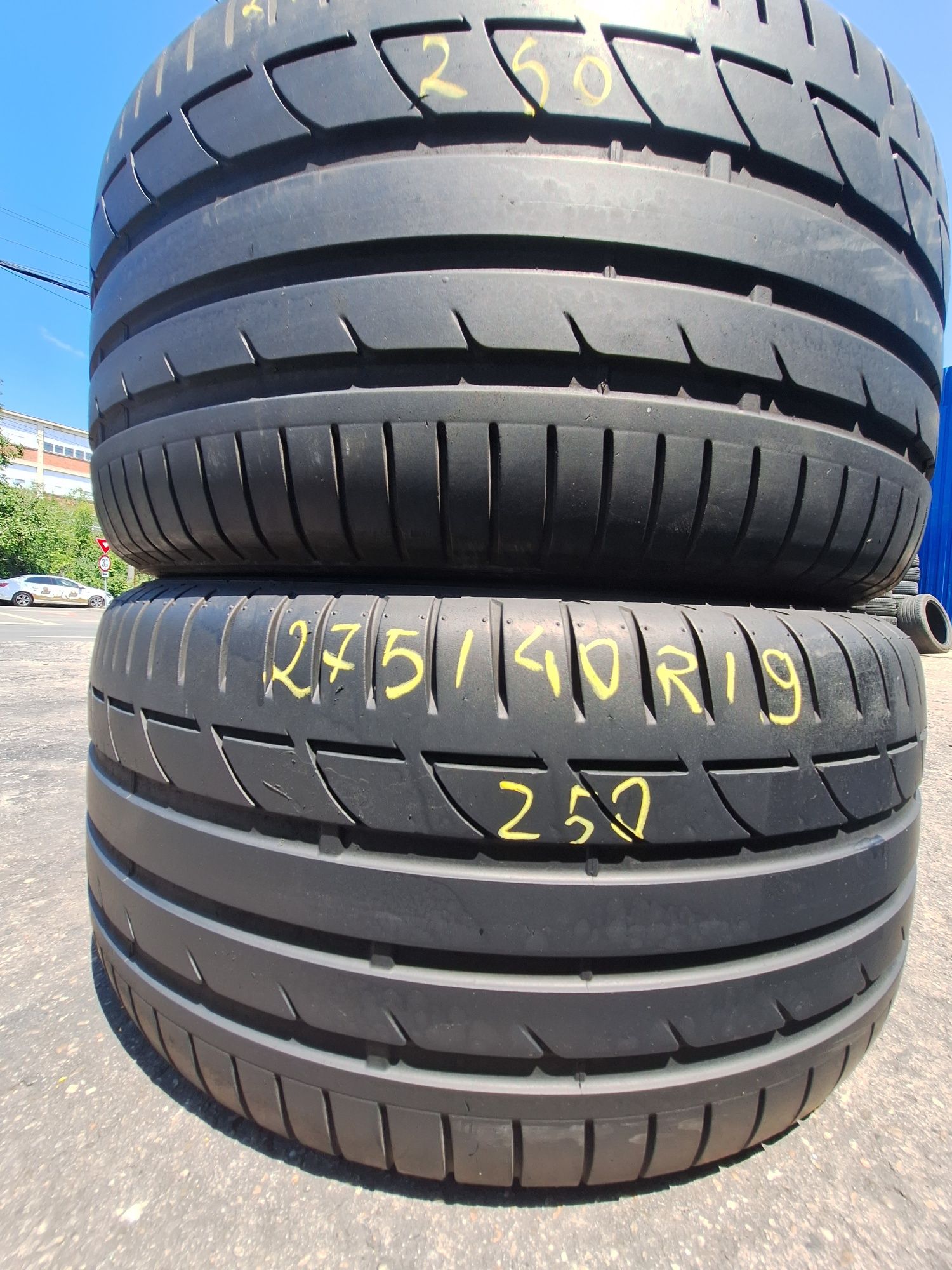 2 anvelope vara 275/40r19 Bridgestone rft runflat 2019 Montaj Gratuit