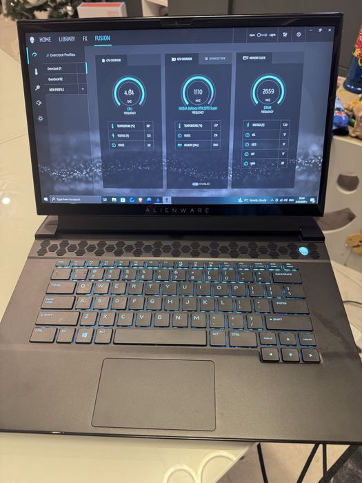 Alienware m15 R3 Като нов !