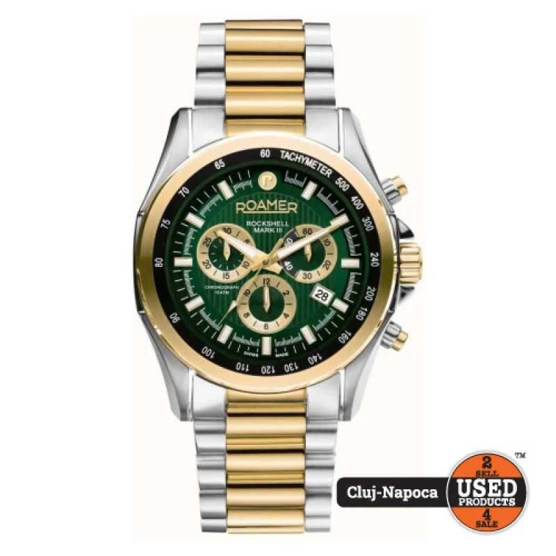 Ceas barbatesc Roamer Rockshell Mark III Chrono 44mm | UsedProducts.ro