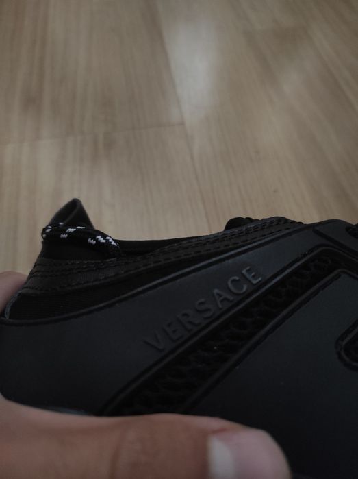 Versace chain reaction triple black