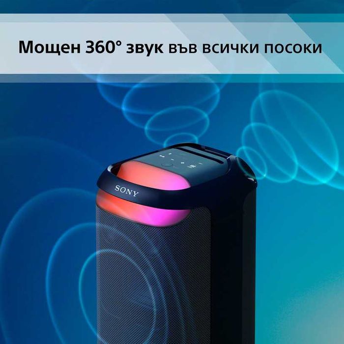 Нова преносима/bluetooth колона/аудио система Sony SRS-XV800