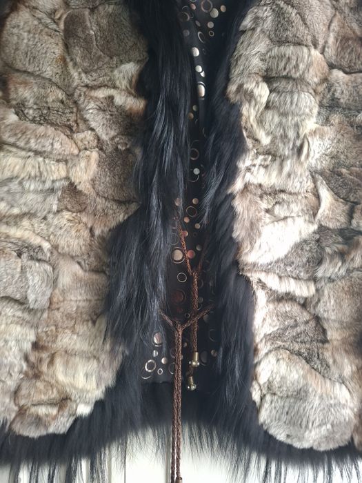 Vesta din blana naturala