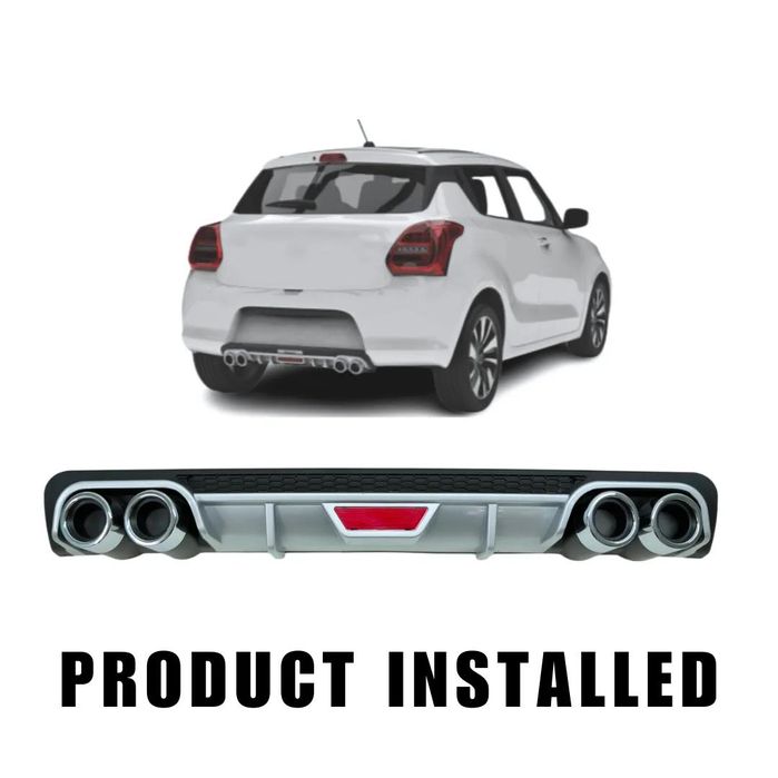 Дифузьор СИВ Универсален Спойлер за задната броня на автомобила