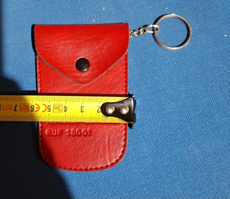 Стар кожен портфейл за ключове Опел