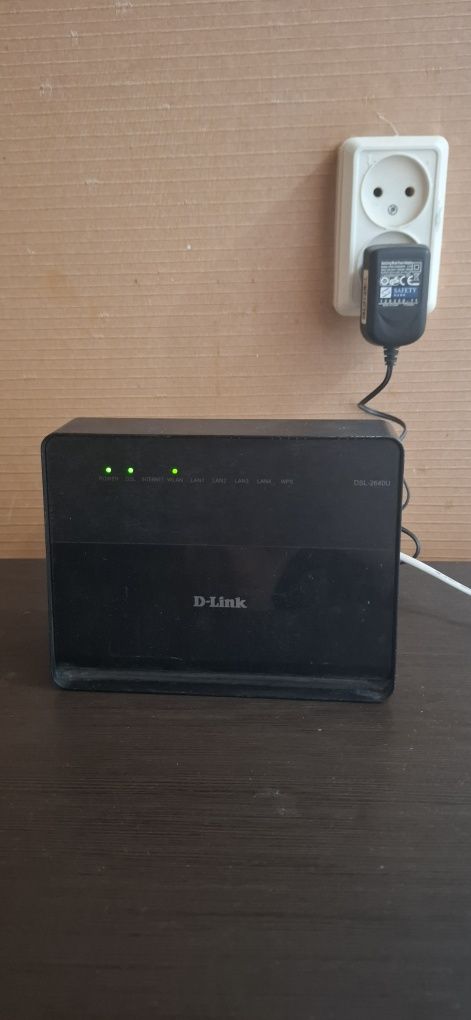 Продам Wi-Fi роутер D-Link DSL - 2640 U б/у.