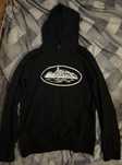 Corteiz hoodie black and white