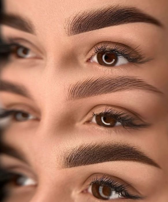 Перманент бровей и губ