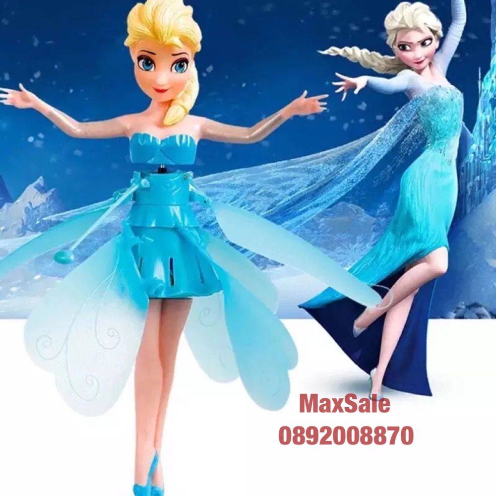 Летяща играчка Елза Frozen кукла фея дрон принцеса