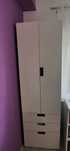 Dulap 2 uși alb Ikea, 190cm/ 60 cm/50 cm