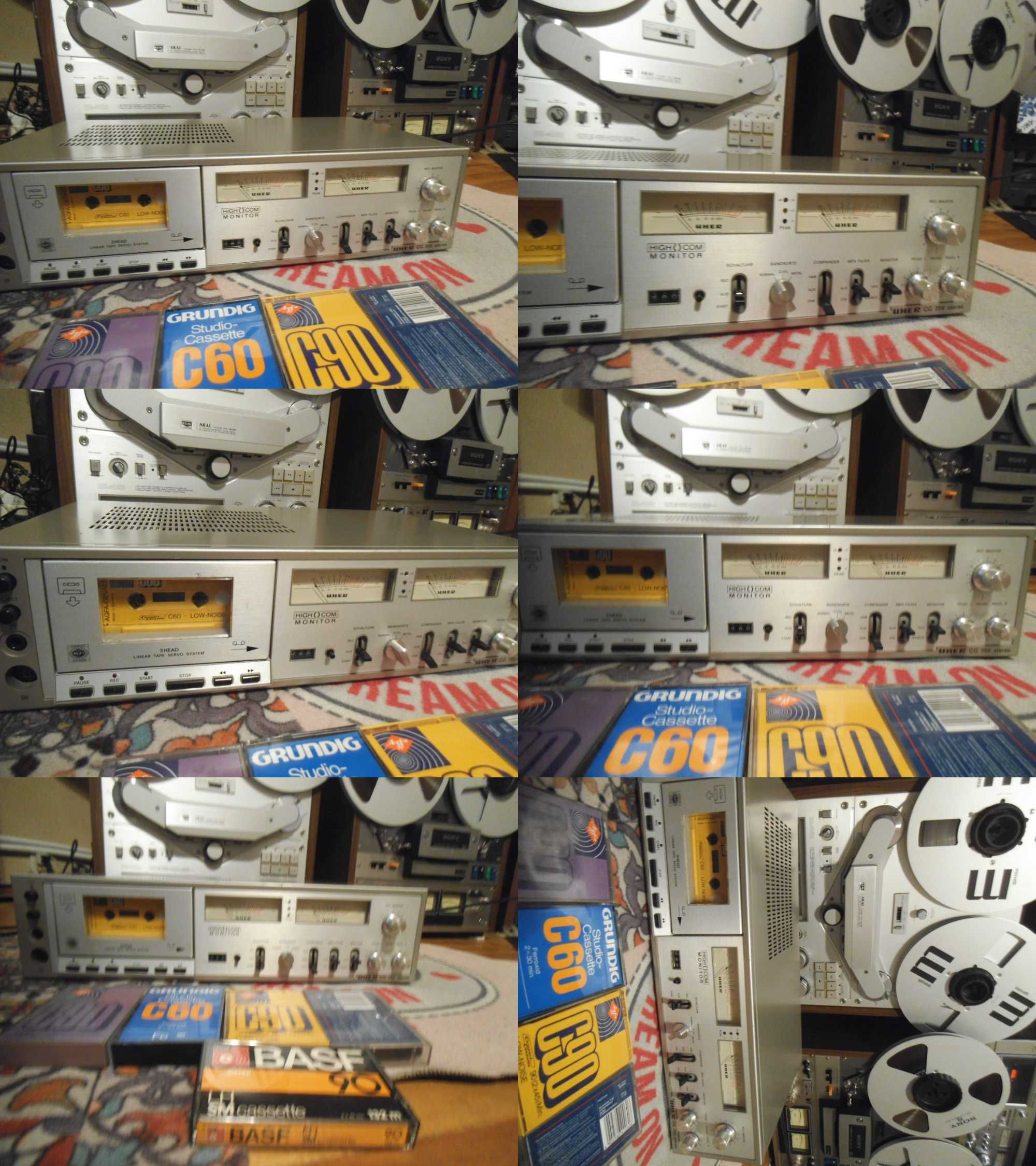 Deck UHER CG-356 Ferrite 3-Head,2-Motor,High-Com Compander