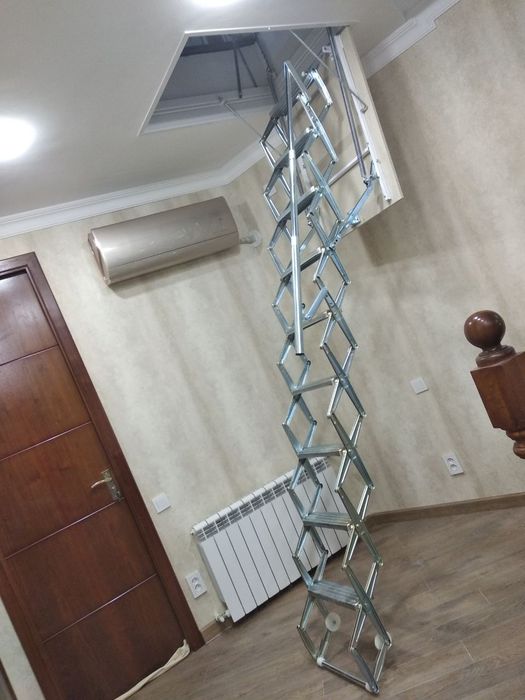 Раскладные чердачные лестницы