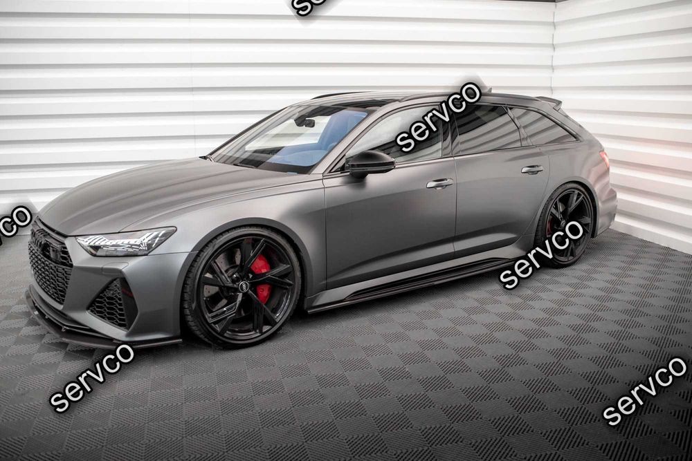 Prelungire bara fata Audi RS6 C8 RS7 C8 2019- v14 Maxton Design Carbon
