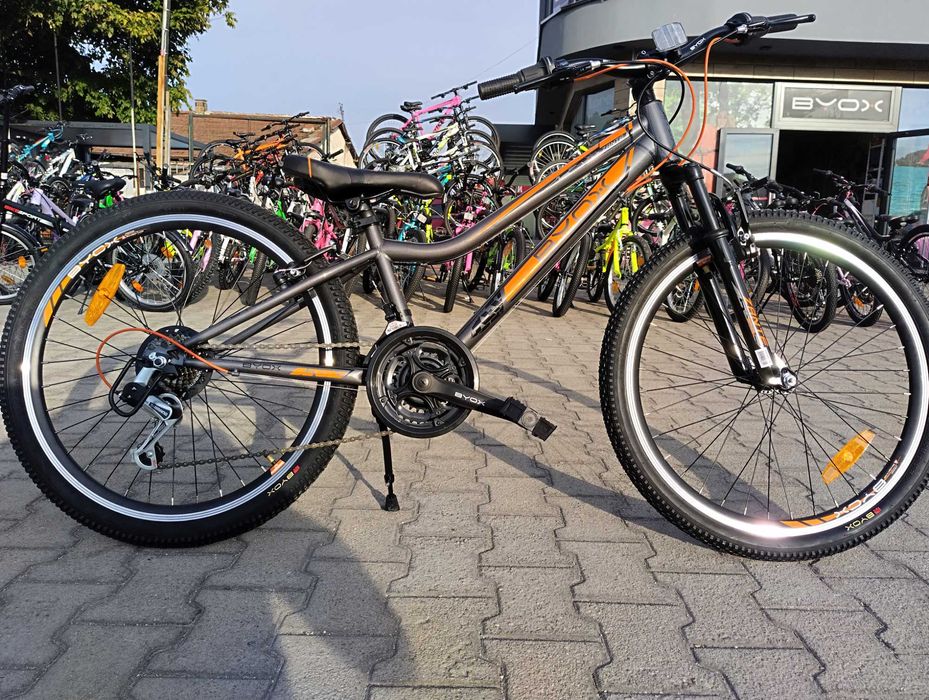 BYOX Велосипед 24" ZANTE сив