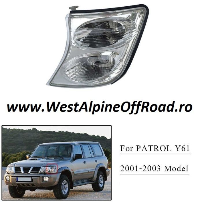 SEMNALIZARE FAR fata Nissan Patrol Y61 (2002-2005)