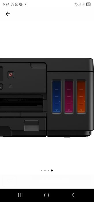 Imprimanta inkjet color Canon PIXMA G5040, Duplex, Retea, Wireless, A4