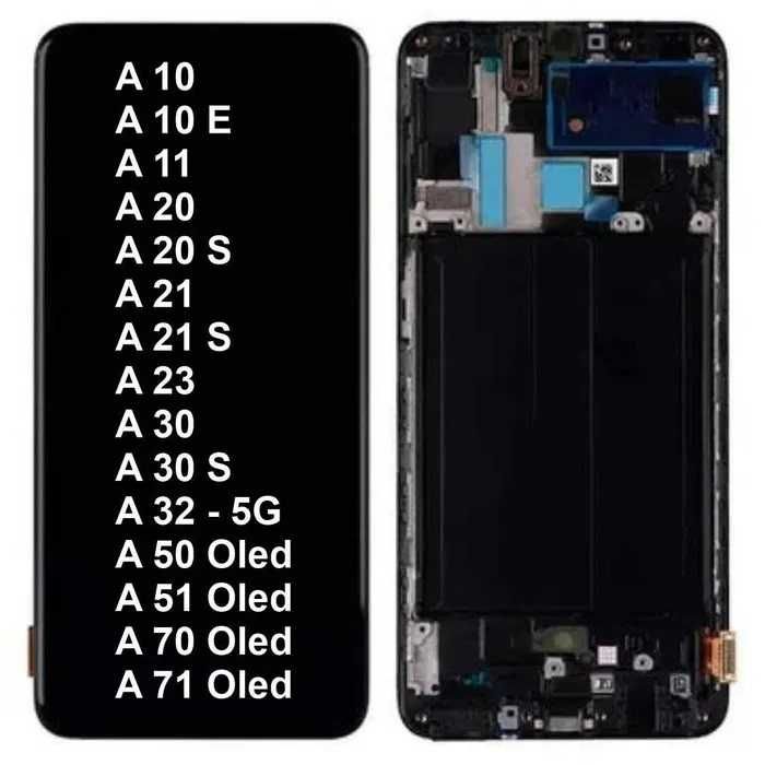 Дисплеи за Samsung A10S / А20 / А21 / A23 / A03S / A04 / A32/ A40S
