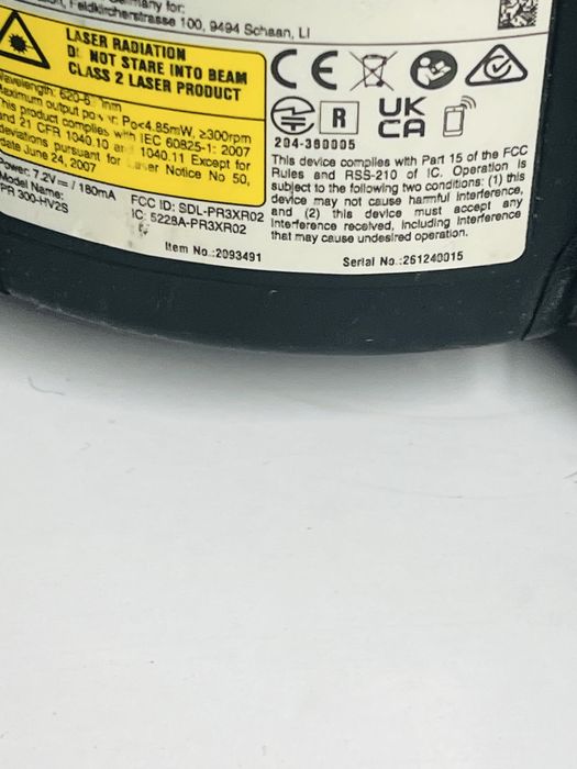 Hilti pr 300-HV2S nivela laser rotativa dubla panta