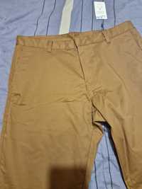 Pantaloni barbatesti chino Mango noi, marimea 46