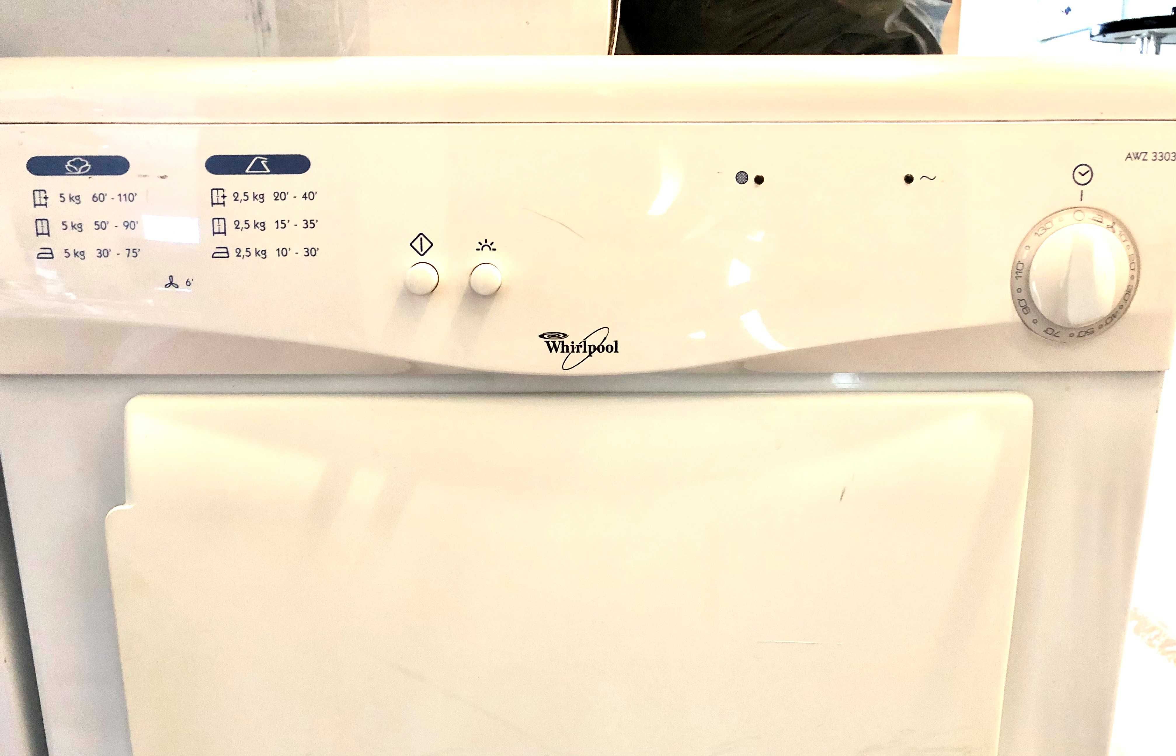 Uscator rufe Whirlpool masina uscat