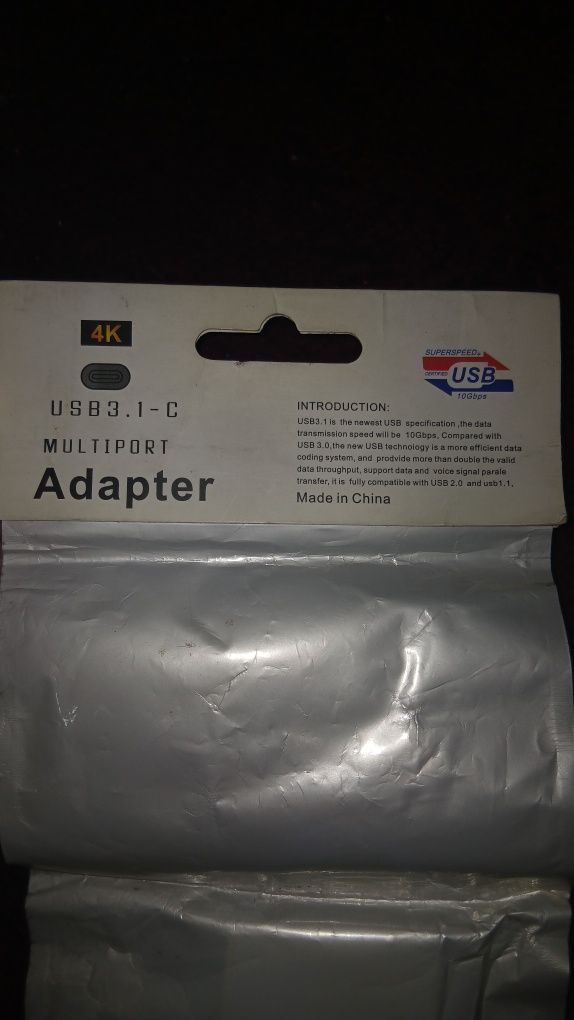 Adapter USB3.1-C to hdmi kabel