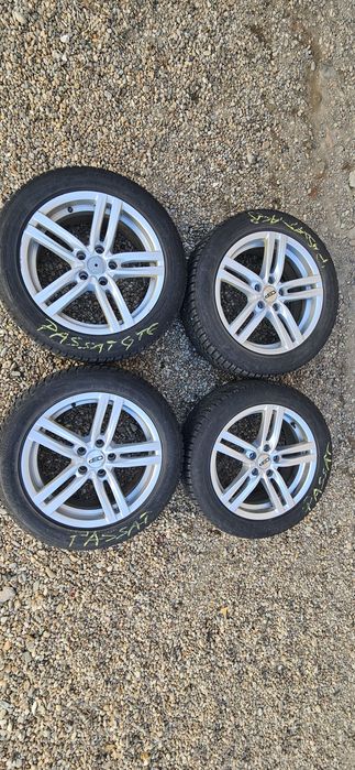 Jante anvelope Goodyear 215/55 R17 98V M+S Vw Passat Golf Sharan Skoda