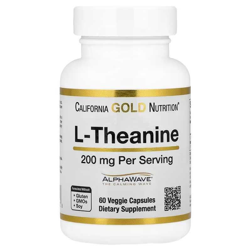 California Gold L-Theanine L-теанин L Theanine L теанин