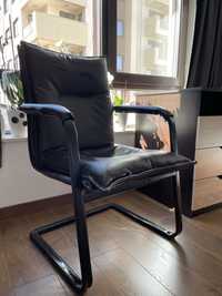 Работен офис стол от естествена кожа