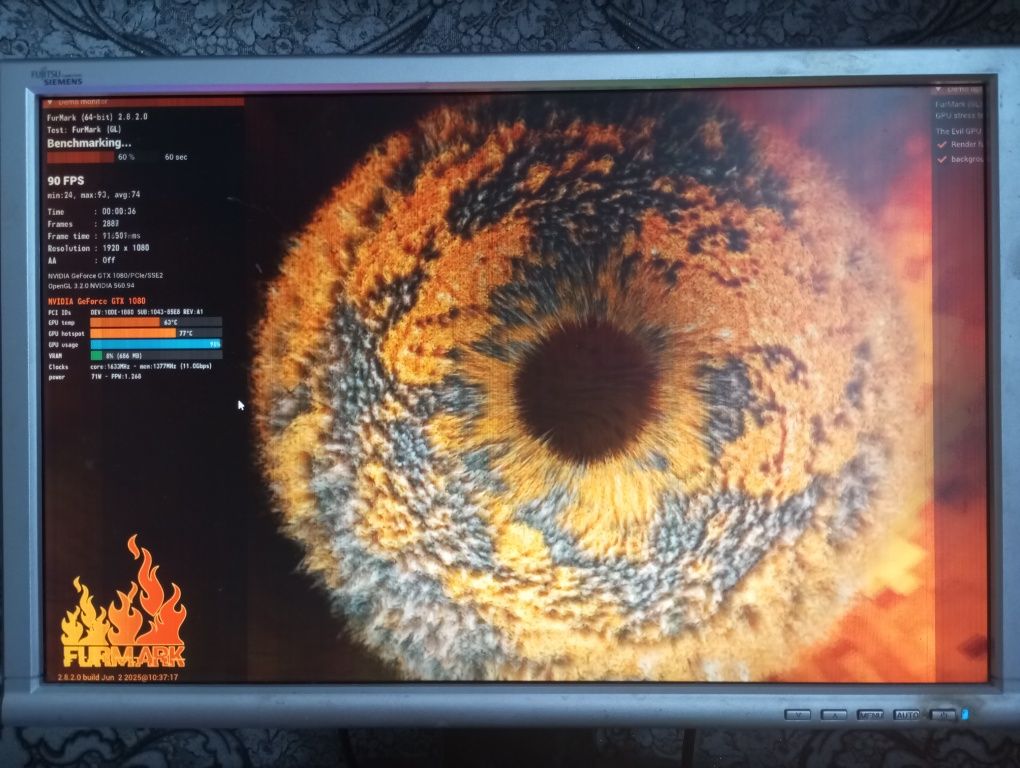 Видеокарта Asus GeForce GTX 1080 ROG Strix 8Gb 256bit GDDR5X (ROG-STRI